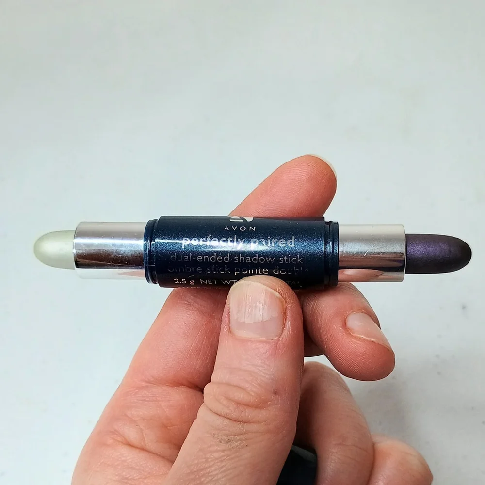 NOS 2006 Avon Color Perfectly Paired Dual Ended Shadow Stick Berry Blissful 2.5g